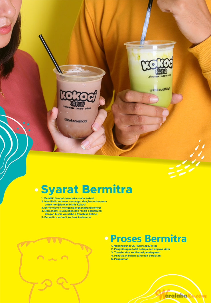 Franchise Peluang Usaha Minuman Kokoci Bubble Drink - Kokoci Taiwanesse Boba