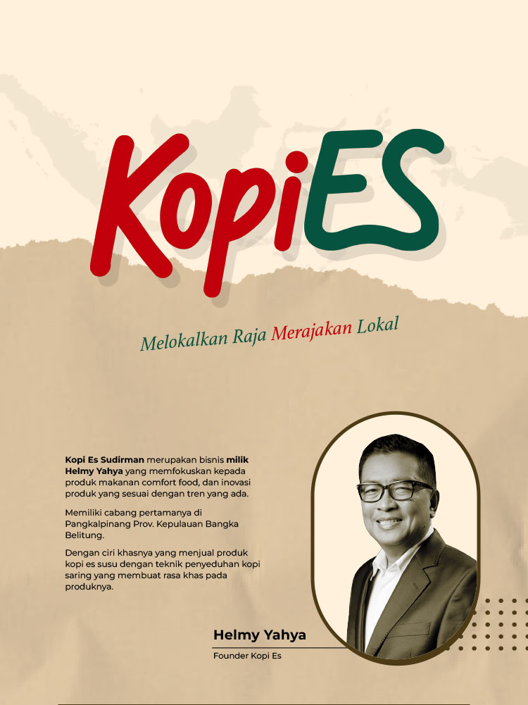 Kemitraan Peluang Bisnis Cafe Es Kopi & Cemilan KopiEs Sudirman By Helmy Yahya