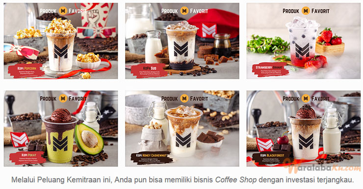 Franchise Kopi M Merry Riana ~ Peluang Bisnis Kopi Mini Cafe