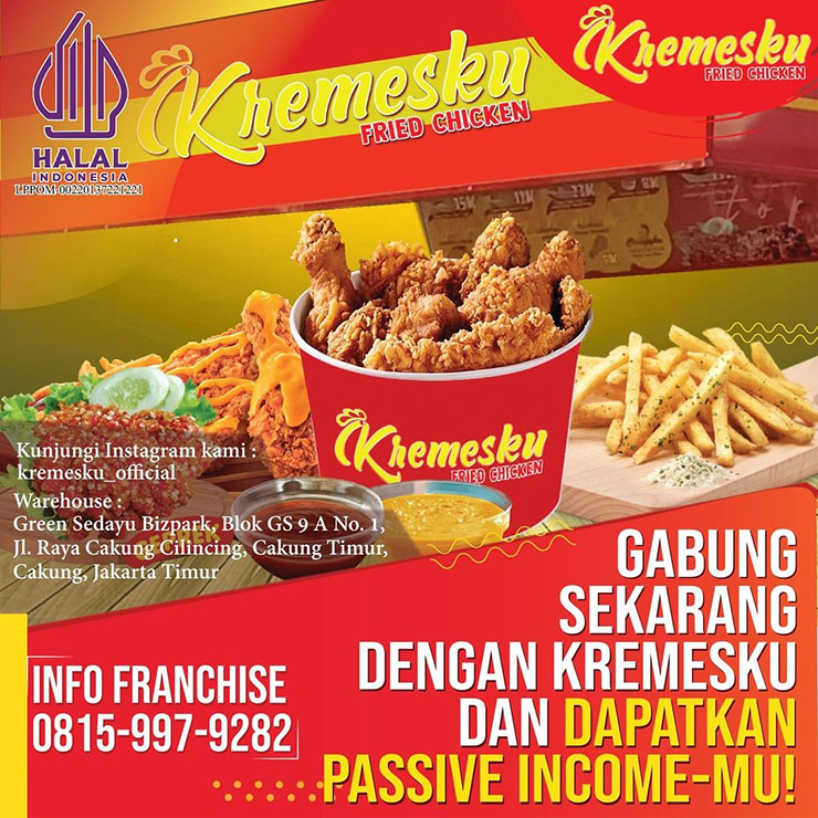 Kemitraan Peluang Bisnis Ayam Goreng Kremesan Kremesku