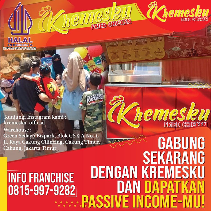 Kemitraan Peluang Bisnis Ayam Goreng Kremesan Kremesku