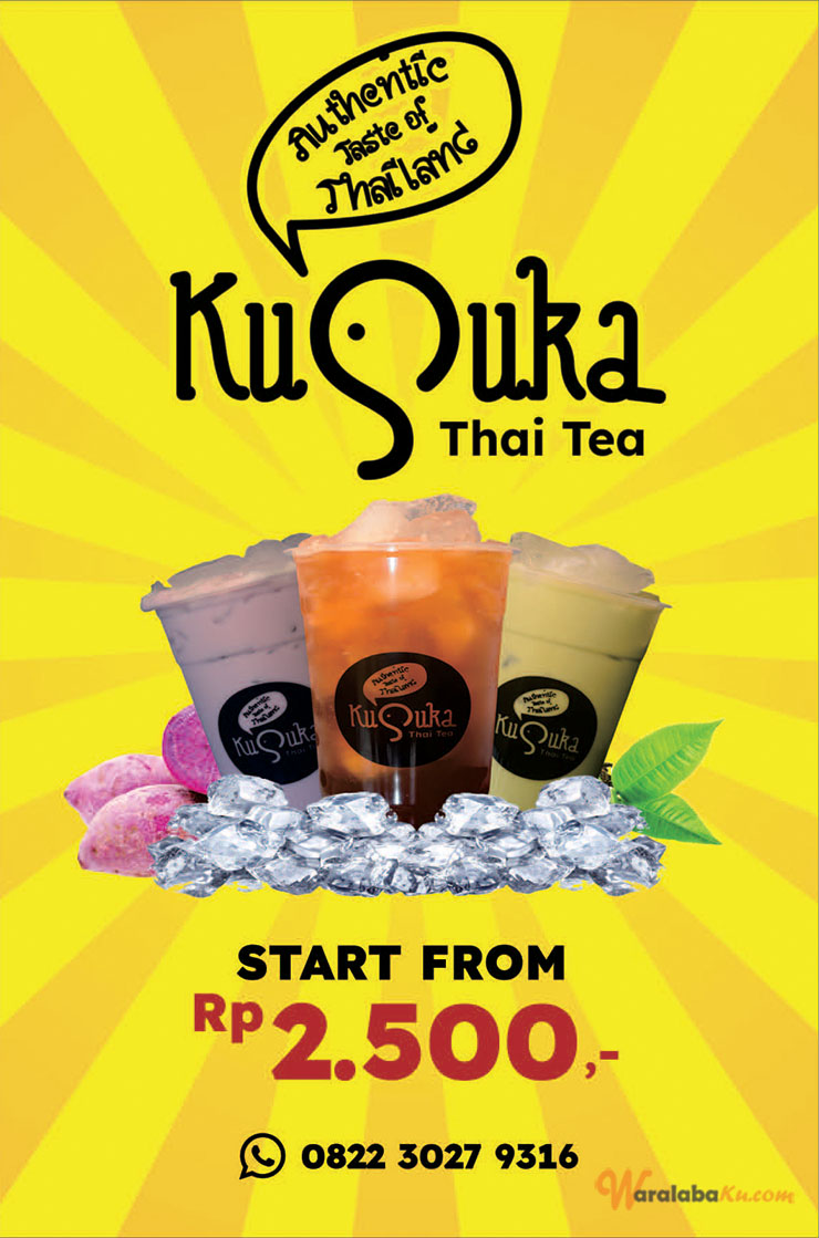 Franchise Peluang Usaha Minuman Teh | Kusuka Thai Tea