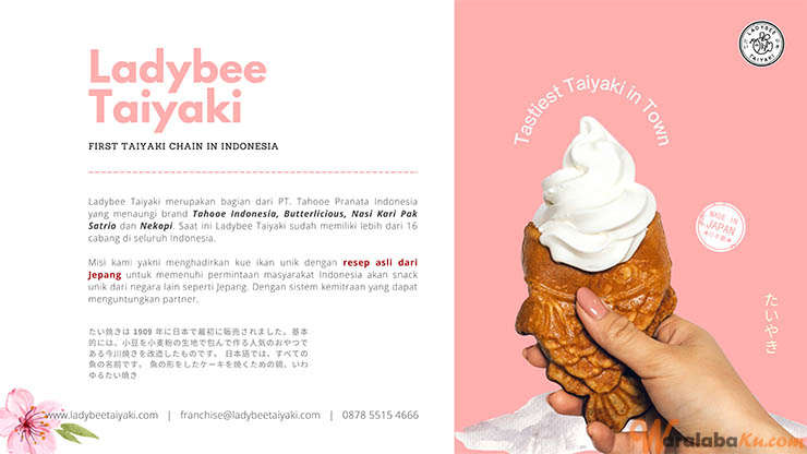 Peluang Usaha Bisnis Makanan Taiyaki Khas Jepang ~ Ladybee Taiyaki Express