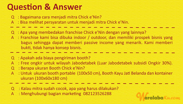 Franchise Peluang Usaha Chickenin