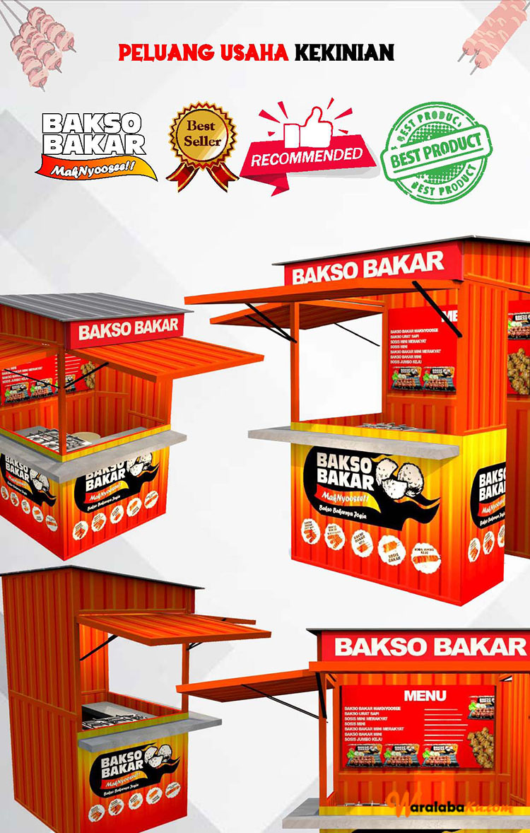 Franchise Peluang Usaha Cemilan Pedas | Bakso Bakar Maknyoosee