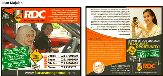 Franchise Peluang Usaha Kursus Mengemudi RDC - The Real Driving Centre