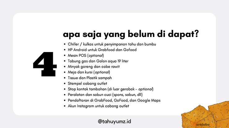 Franchise Peluang Usaha Makanan Tahu Kriuk Yumz