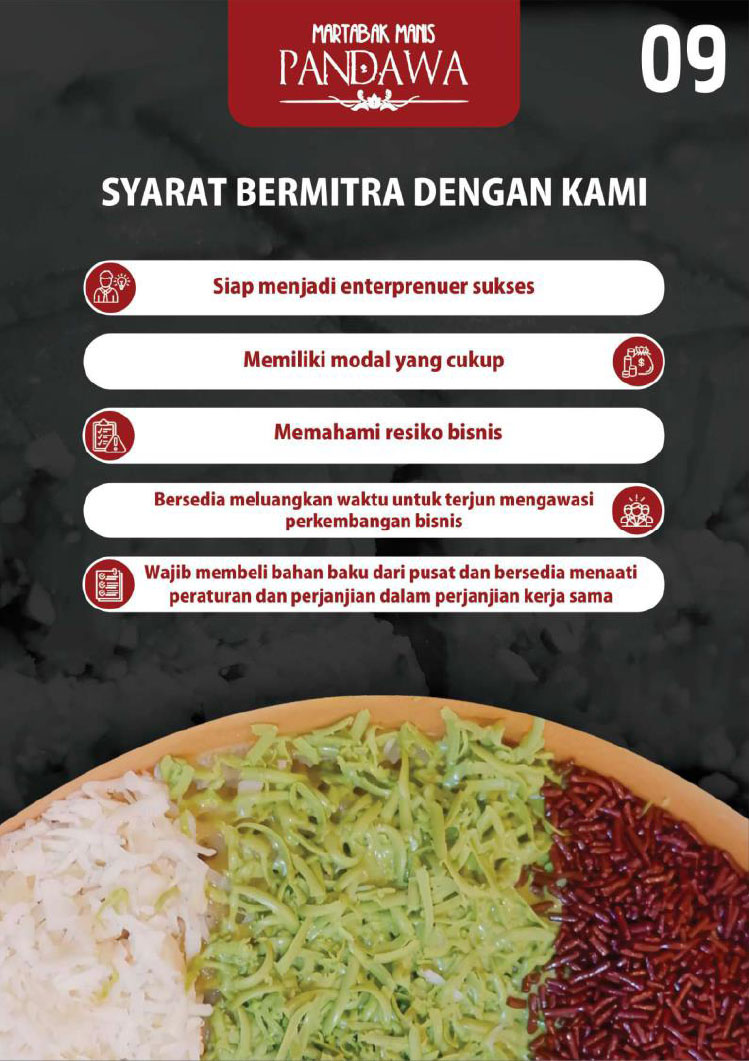 Kemitraan / Peluang Martabak Manis Premium Pandawa