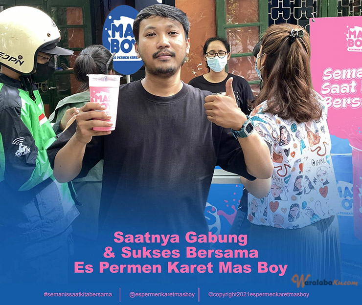 Franchise Peluang Usaha Minuman ES PERMEN KARET | Es Permen Karet MasBoy