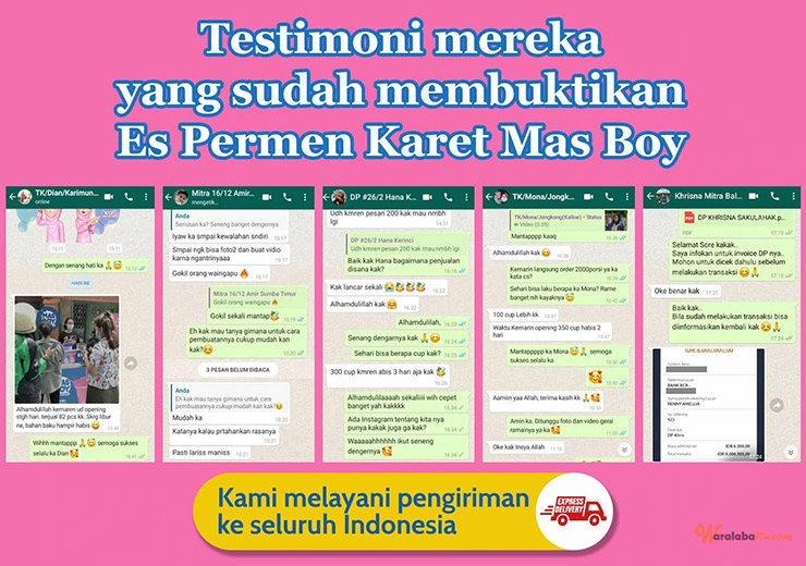 Franchise Peluang Usaha Minuman ES PERMEN KARET | Es Permen Karet MasBoy