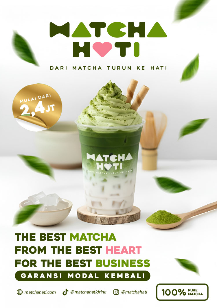 Kemitraan / Peluang Bisnis Matcha Kekinian Matcha Hati Kemitraan / Peluang Bisnis Matcha Kekinian Matcha Hati