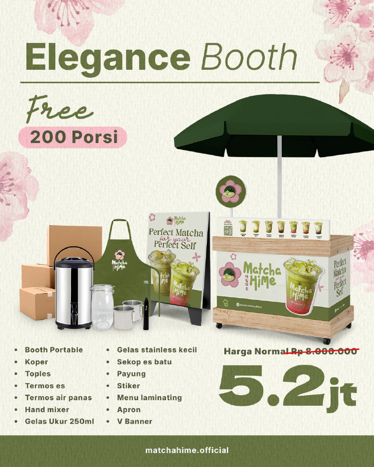 Kemitraan / Peluang Bisnis Matcha Kontainer Matcha Hime Kemitraan / Peluang Bisnis Matcha Kontainer Matcha Hime