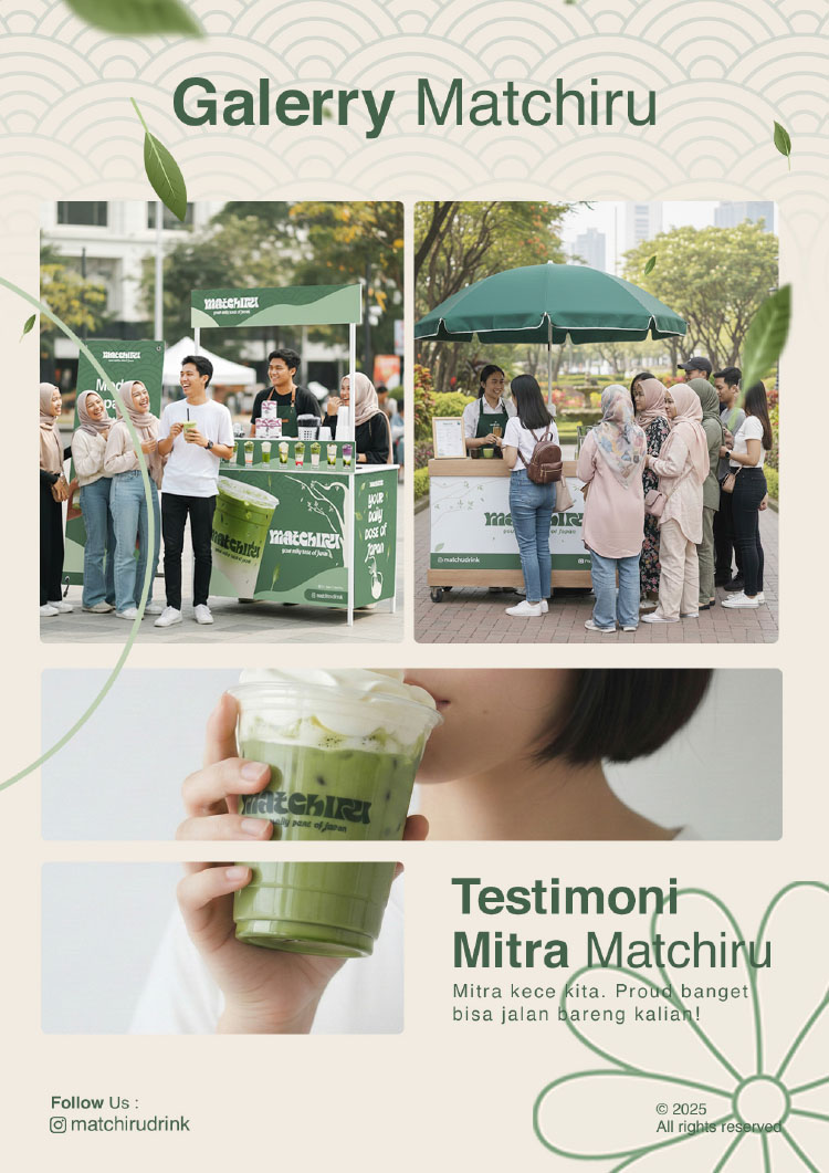 Kemitraan / Peluang Bisnis Matcha Cheese Drink Kekinian