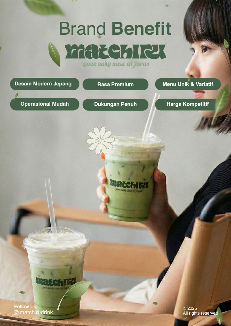Kemitraan / Peluang Bisnis Matcha Cheese Drink Kekinian