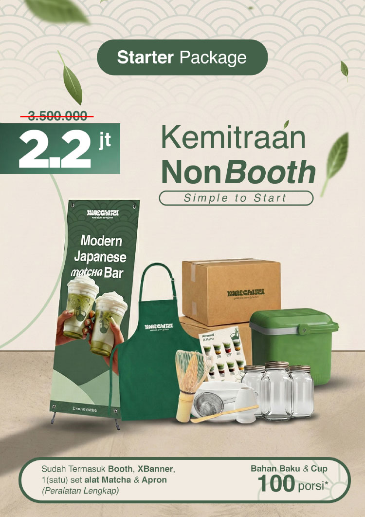 Kemitraan / Peluang Bisnis Matcha Cheese Drink Kekinian