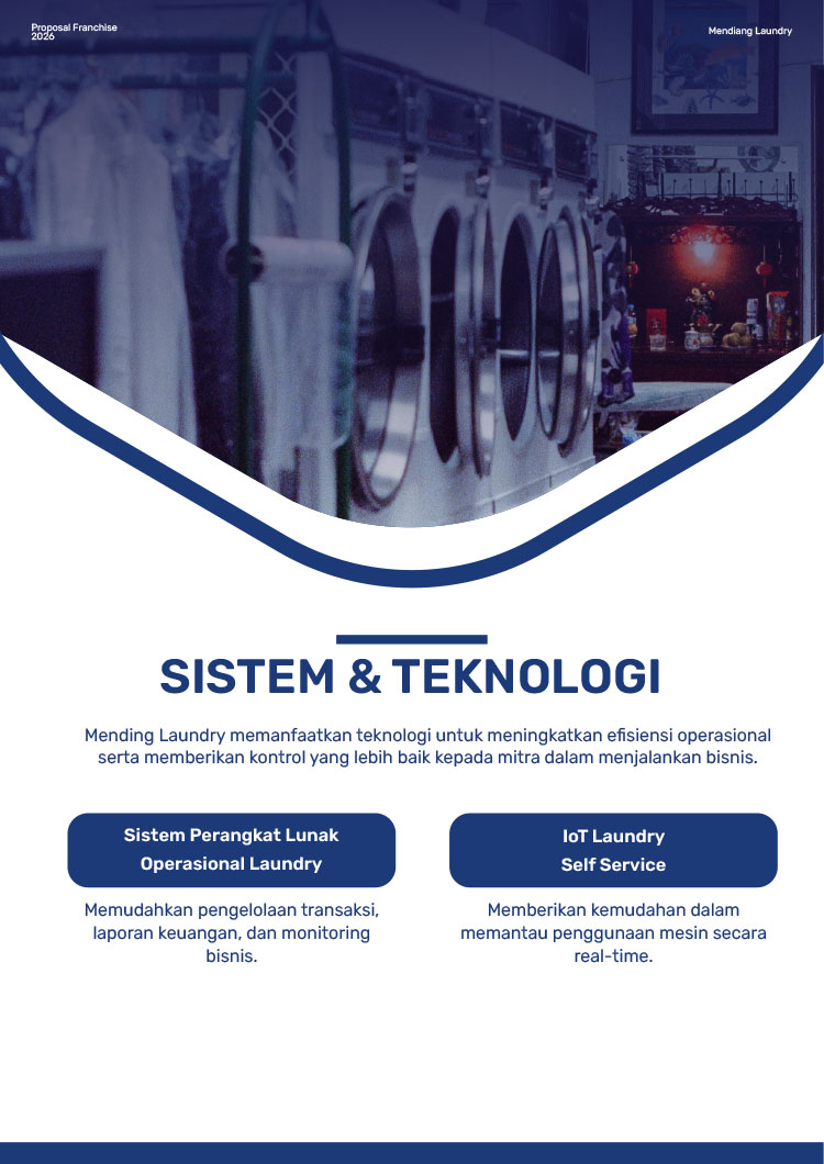 Kemitraan / Peluang Bisnis Laundry Self Service Mending Laundry Kemitraan / Peluang Bisnis Laundry Self Service Mending Laundry