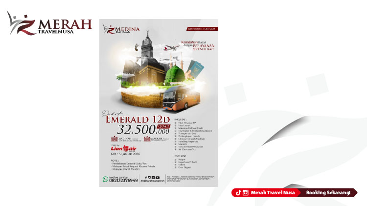 Kemitraan / Peluang Bisnis Agen Perjalanan Travel Umroh Merah Travelnusa