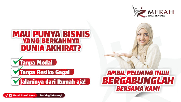 Kemitraan / Peluang Bisnis Agen Perjalanan Travel Umroh Merah Travelnusa