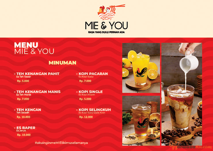 Franchise Peluang Usaha Makanan Mie & You X Verrell Bramasta