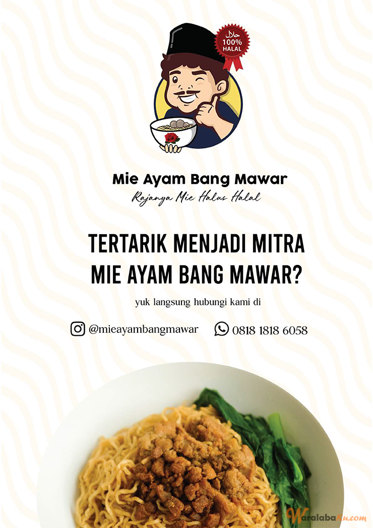 Franchise Mie Ayam Bang Mawar | Peluang Bisnis Mie Ayam - Waralaba Ku
