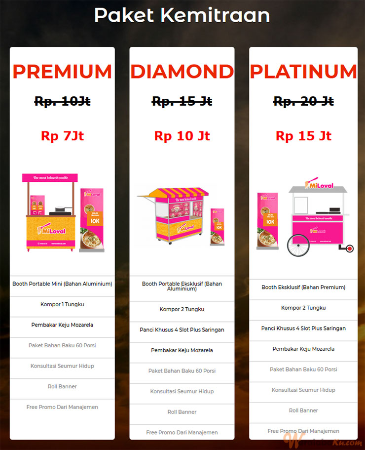 Franchise Miloval ~ Peluang Bisnis Mie Kekinian