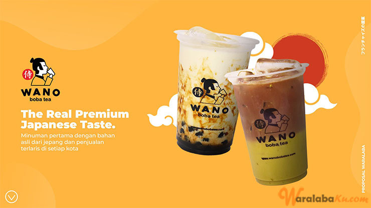 Franchise Peluang Usaha Minuman Wano Boba Tea