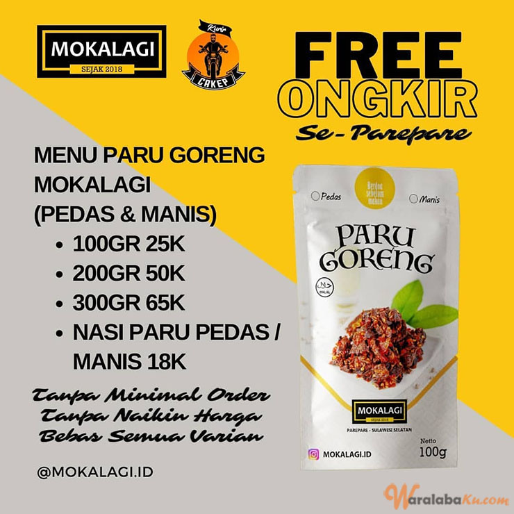 Franchise Peluang Usaha Makanan Siap Saji Paru ~ Mokalagi