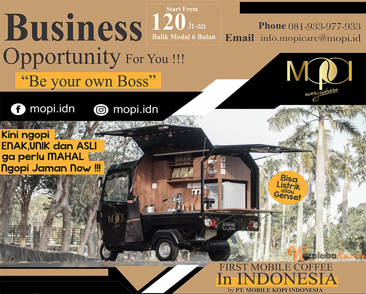 Franchise Mopi ~ Peluang Bisnis Mobile Kopi