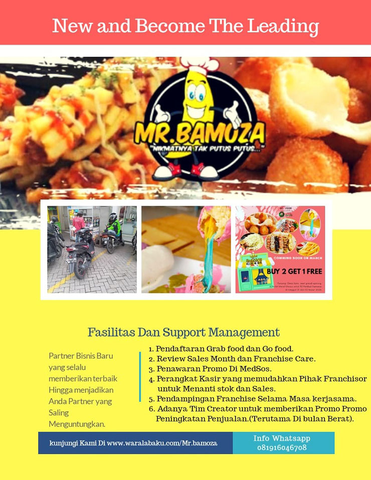 Franchise Peluang Usaha MR Bamoza