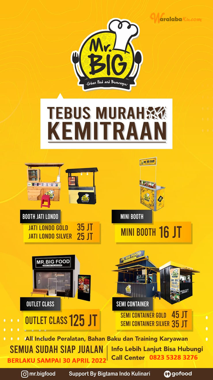 Franchise Peluang Usaha Makanan Kekinian | MR. BIG FOOD