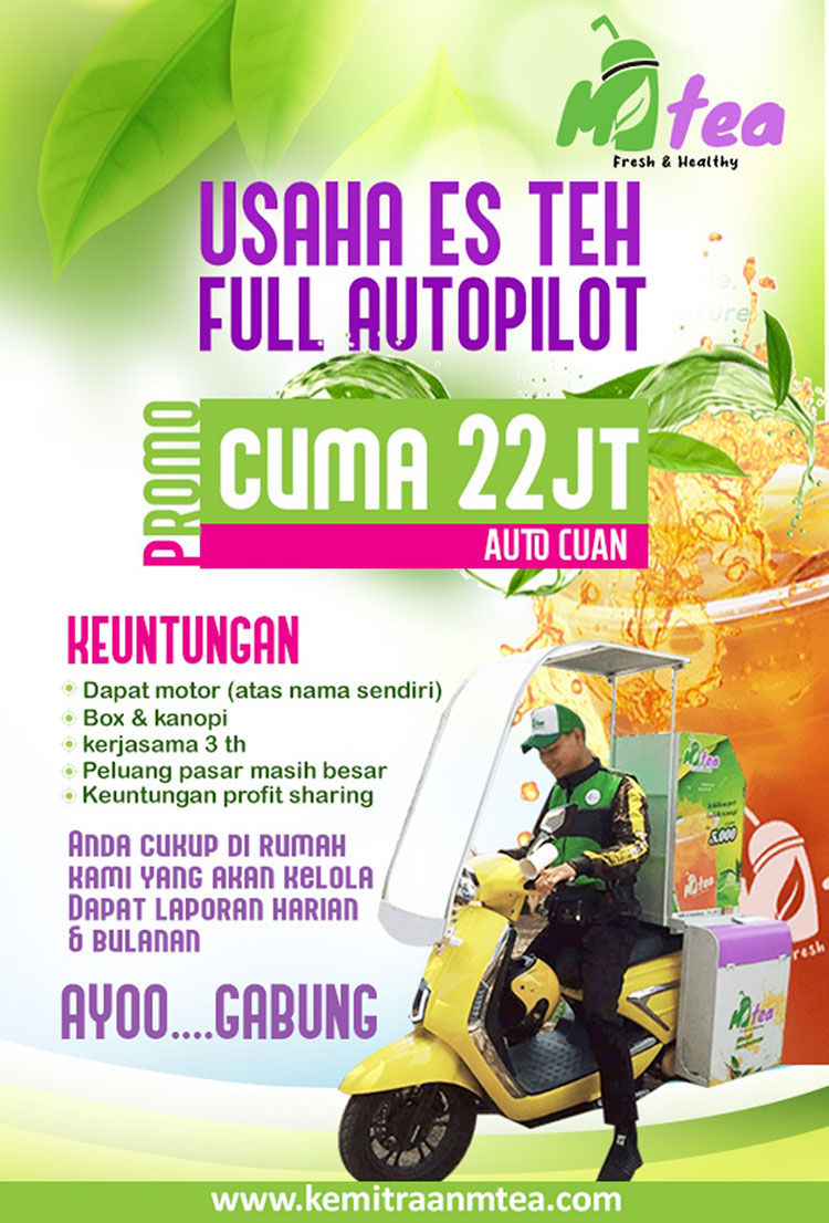 Promo Autopilot Paket Motor Listrik Mtea Mobile Tea