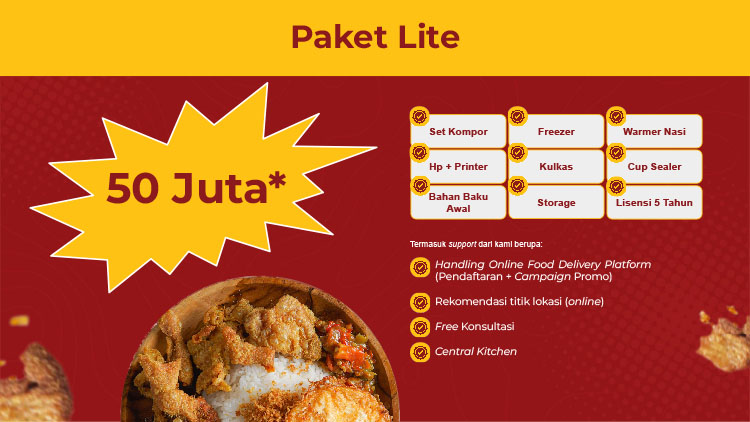 Kemitraan / Peluang Bisnis Restoran Nasi Kulit Syuurga