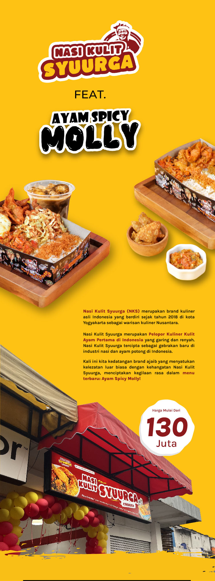 Kemitraan Peluang Bisnis Kebab Grill, Kebab Ice Cream, Smokey Kebab