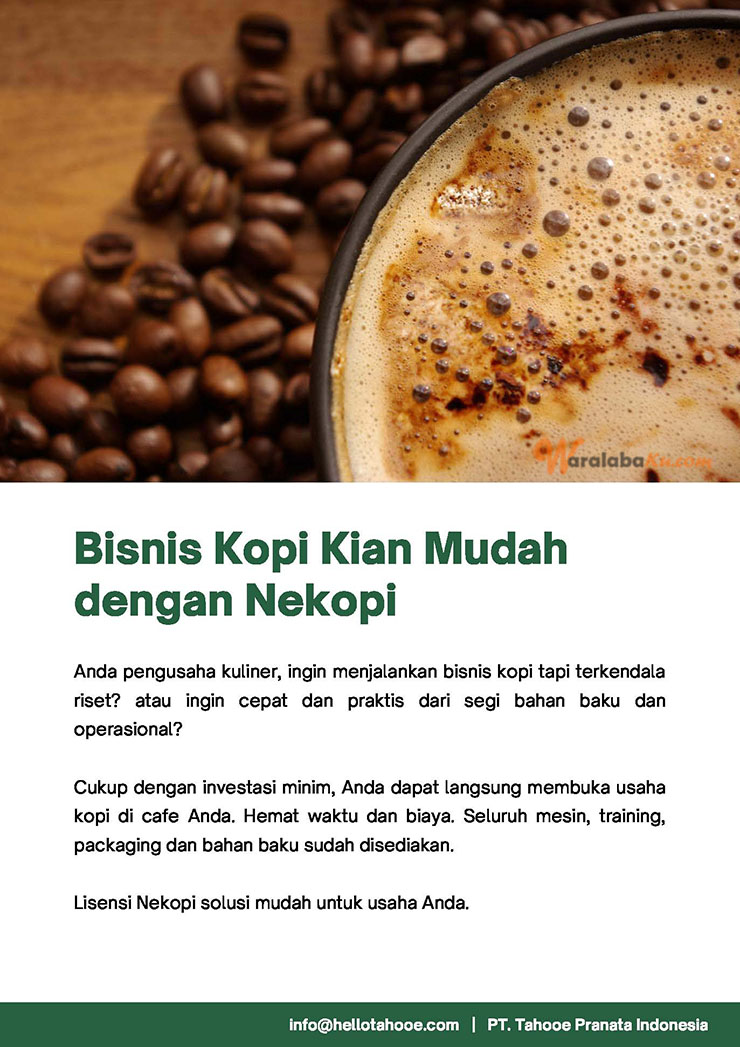 Franchise Neko Kopi ~ Peluang Bisnis Cafe Kedai Kopi Kekinian