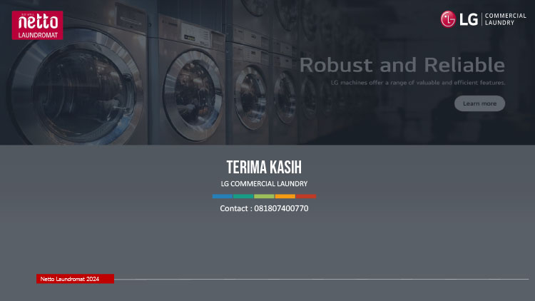 Kemitraan / Peluang Bisnis Laundry Kiloan, Satuan, Komersial Netto Laundromat