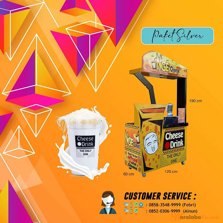 Franchise Ngecheese ~ Peluang Bisnis Minuman Keju Kekinian