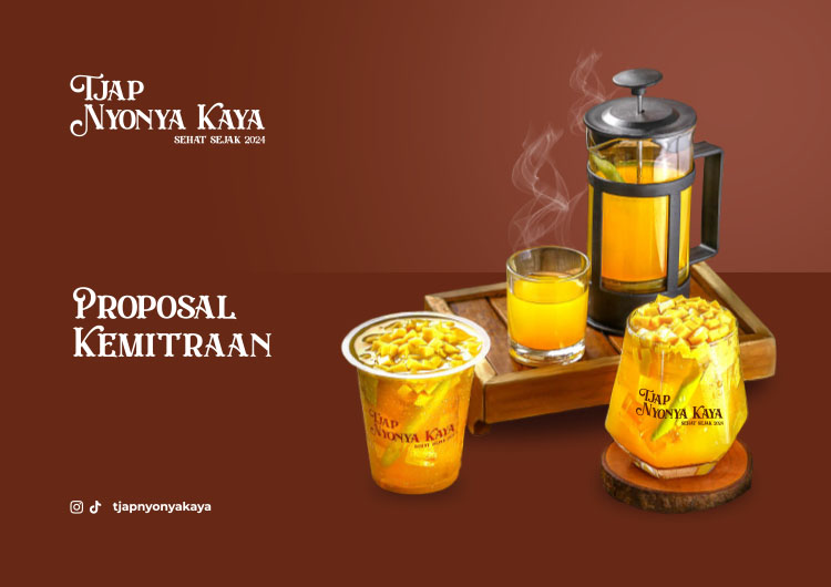 Kemitraan / Peluang Bisnis Cafe Jamu Kekinian Tjap Nyonya Kaya by Makko Group