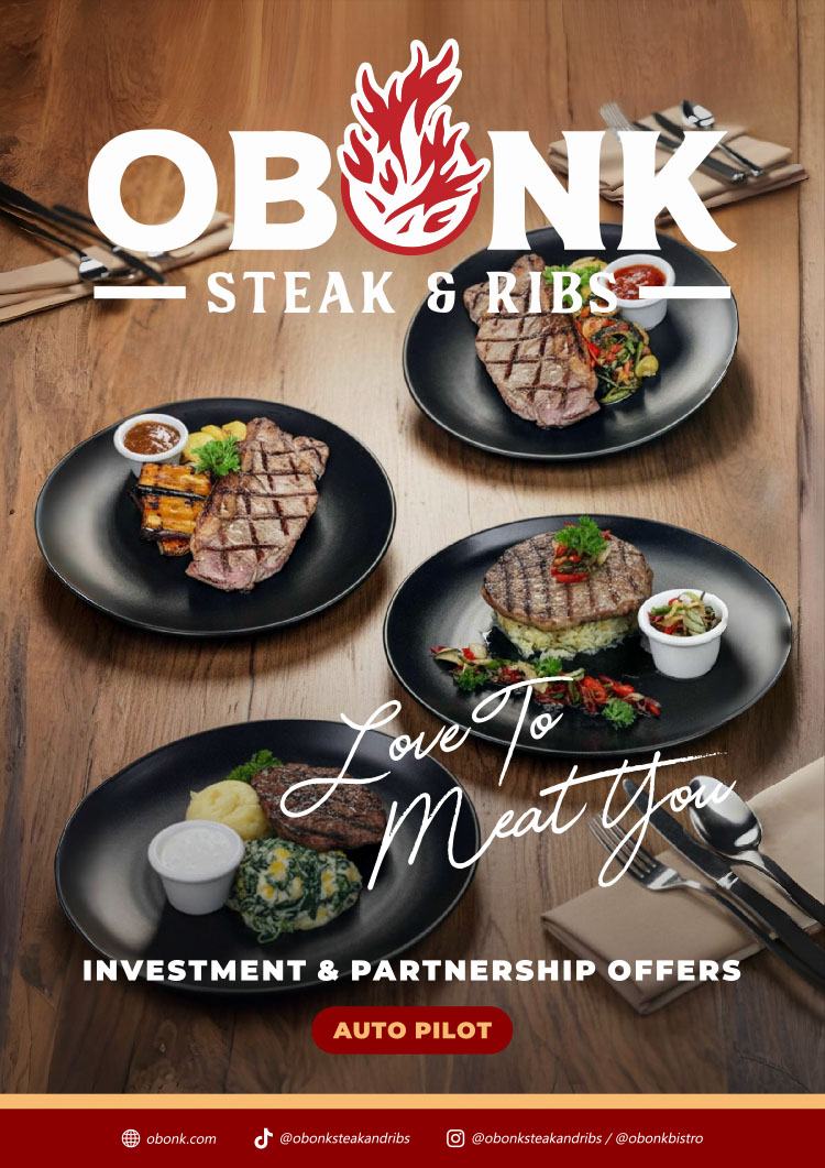 Kemitraan / Peluang Bisnis Resto Western Food Obonk Steak & Ribs Kemitraan / Peluang Bisnis Resto Western Food Obonk Steak & Ribs