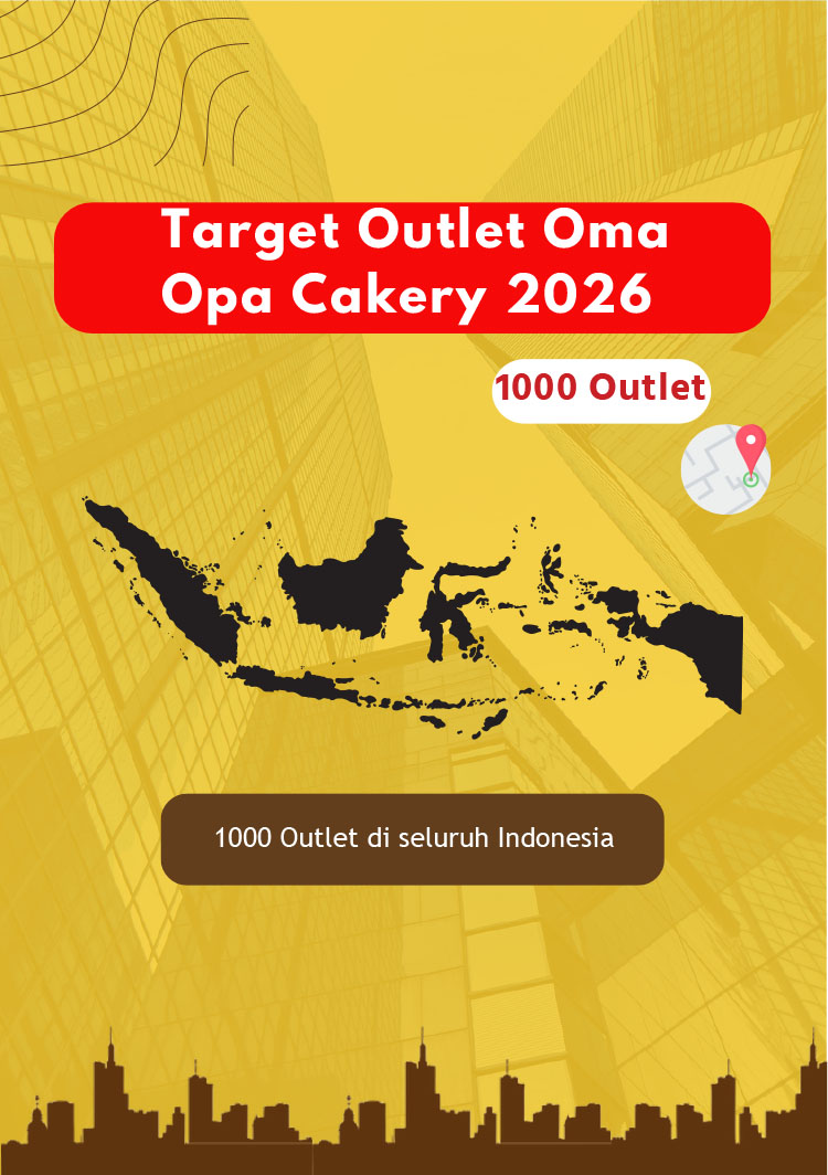 Kemitraan Peluang Bisnis Toko Kue Auto Pilot Oma Opa Cakery