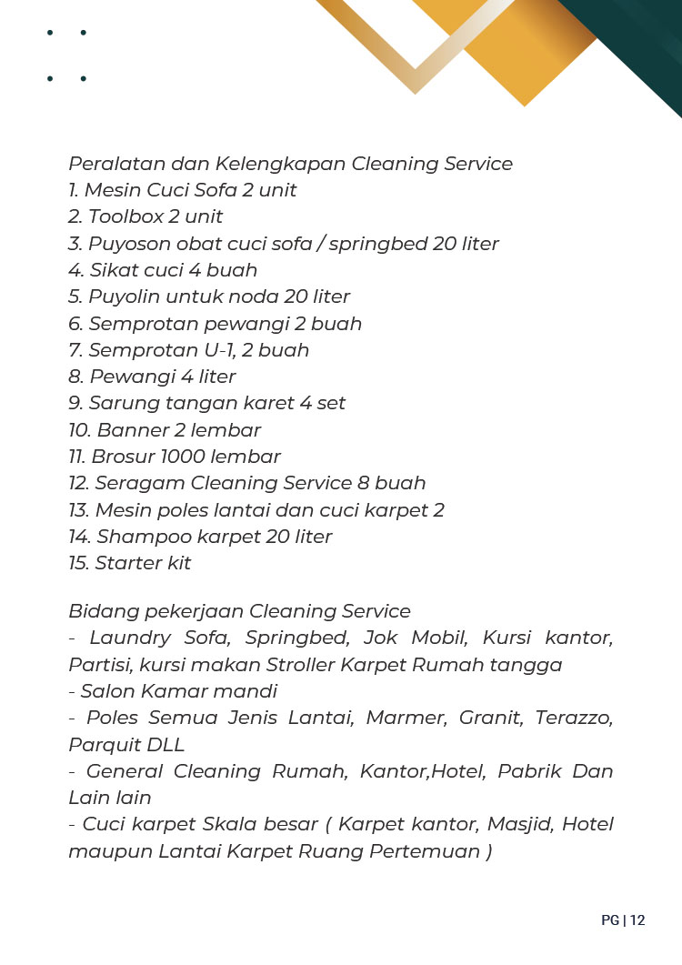 Kemitraan / Peluang Bisnis Jasa General & Deep Cleaning OneProKlin Kemitraan / Peluang Bisnis Jasa General & Deep Cleaning OneProKlin
