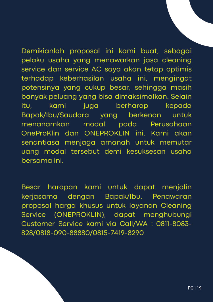 Kemitraan / Peluang Bisnis Jasa General & Deep Cleaning OneProKlin Kemitraan / Peluang Bisnis Jasa General & Deep Cleaning OneProKlin