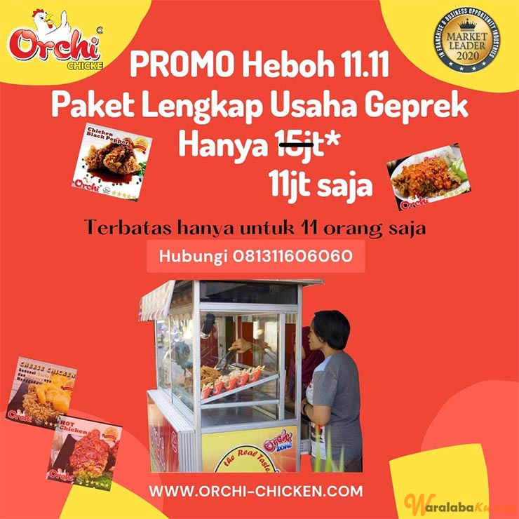 Peluang Usaha Bisnis Makanan Fast Food - ORCHI Fried Chicken Peluang Usaha Bisnis Makanan Fast Food - ORCHI Fried Chicken