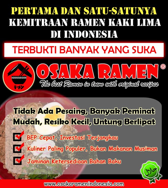 Franchise Peluang Usaha osaka ramen indonesia Franchise Peluang Usaha osaka ramen indonesia