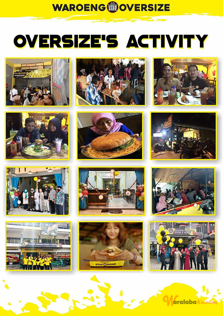 Franchise Peluang Usaha Makananan Steak & Burger ~ Waroeng Oversize