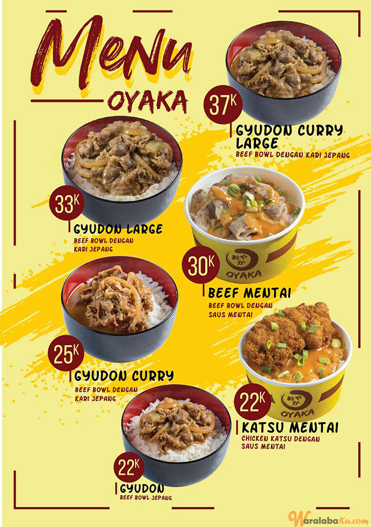 Franchise Peluang Usaha Makanan Rice Bowl | Makanan Jepang ~ Oyaka