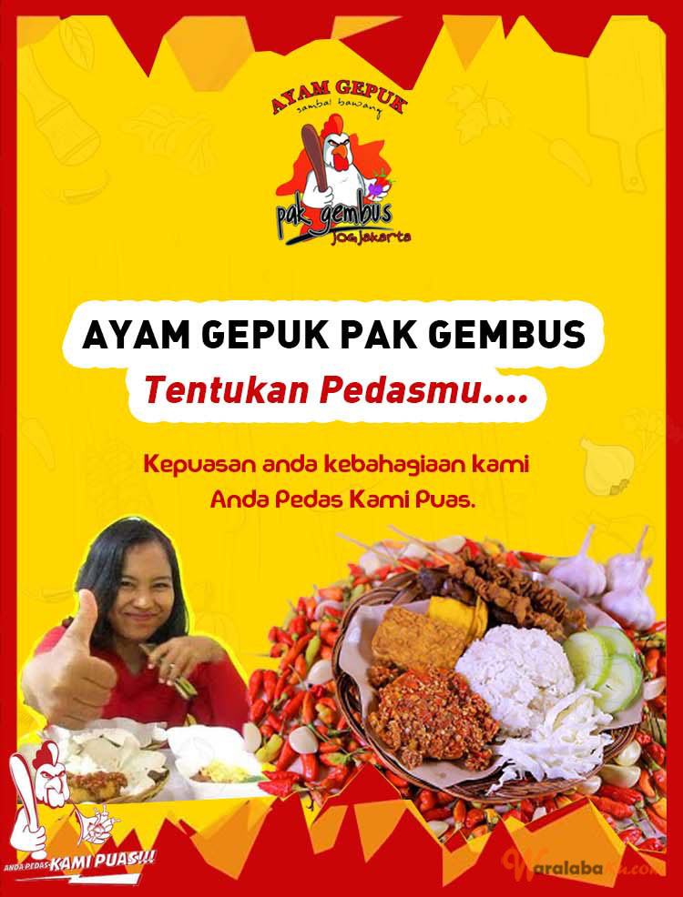 Franchise Peluang Usaha Makanan | Ayam Gepuk Pak Gembus