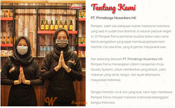 Franchise Peluang Usaha Pempek Farina