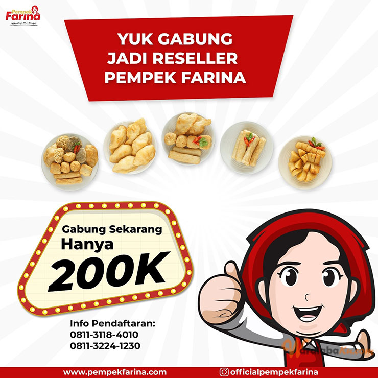 Franchise Peluang Usaha Pempek Farina