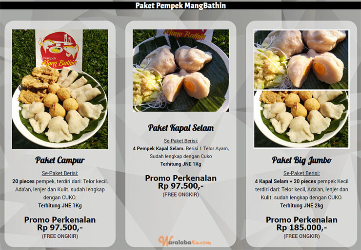 Peluang Usaha Bisnis Reseller Fast Food | Pempek Mangbathin