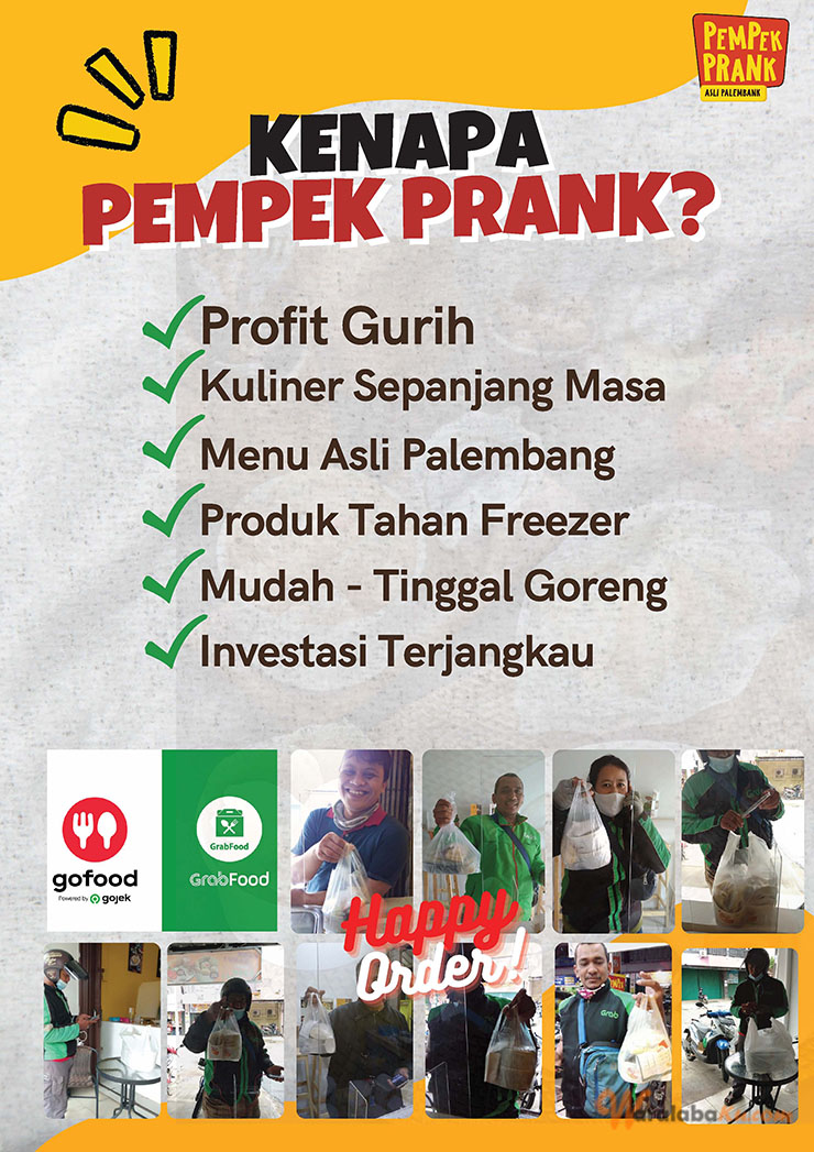 Franchise Peluang Usaha Makanan Pempek Prank